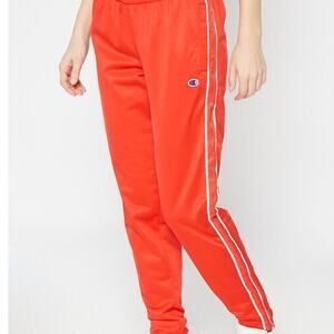 New! Champion Red Side Stripe Track Pants Color Size 3X
